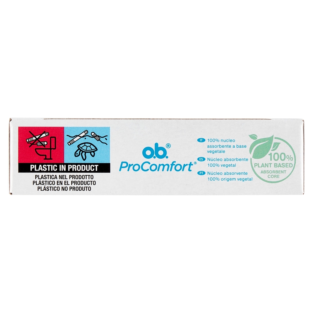 o.b. ProComfort Ultimate Comfort* Mini Tampons 16 pz